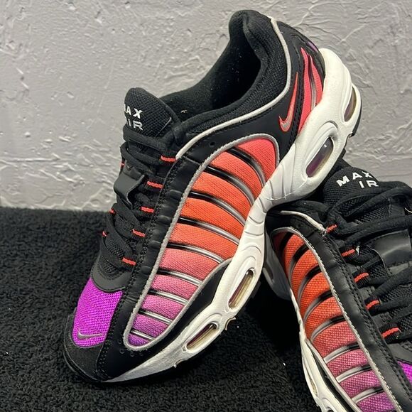 ?? NIKE AIR MAX TAILWIND 4 Men’s Sz 9 SUNS ORANGE/PURPLE/BLACK - EXCELLENT main image 6